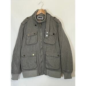 Blac Label Premium Product LXVIII Heavy Jacket Men's XL Wool/Poly Blend Quilted